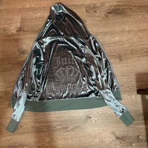 Baby Blue Juicy Couture Velour Tracksuit Y2K Women’s Medium